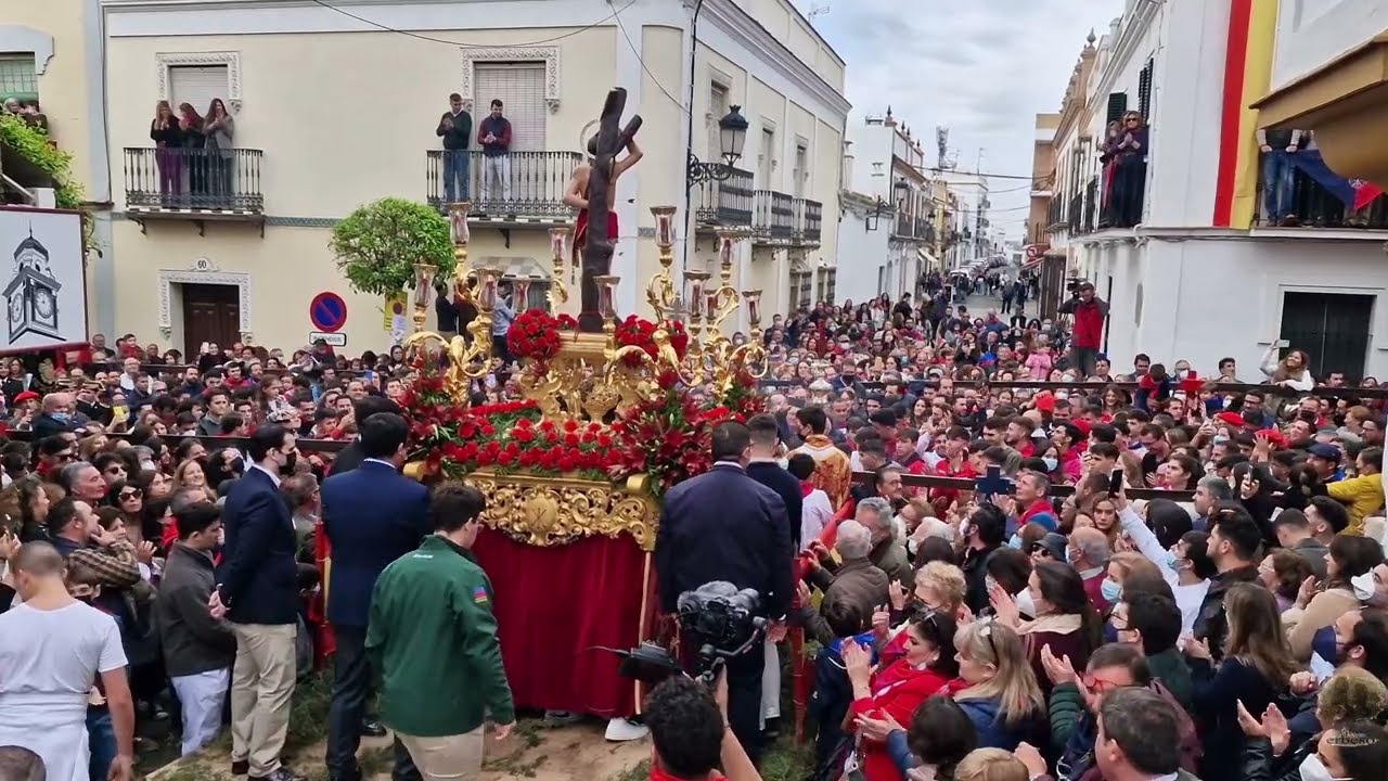Llegada de San Sebastián a la Esquina del Reloj - Encierros La Puebla del Río - Hymnus ad Martyrem