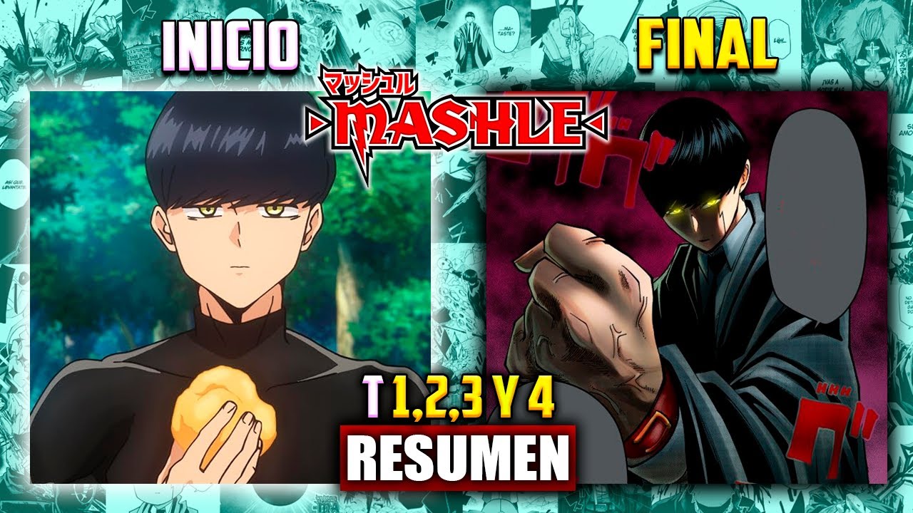 ⚡️NACI&Oacute; sin MAGIA y se CONVIERTE en el MAGO mas FUERTE!! | mashle temporada 1,2,3 y 4 RESUMEN