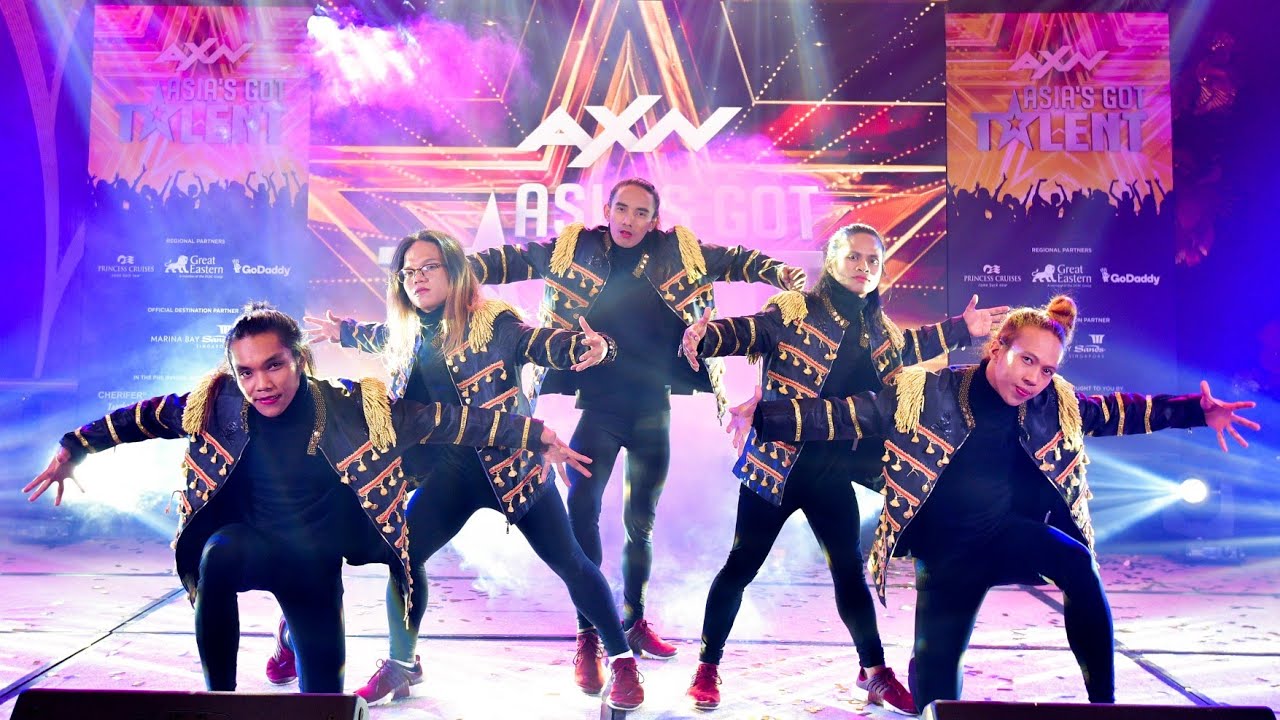 All- Filipino dance group DMX Comvaleñoz performed at Asia's Got Talent Season 3 Launch