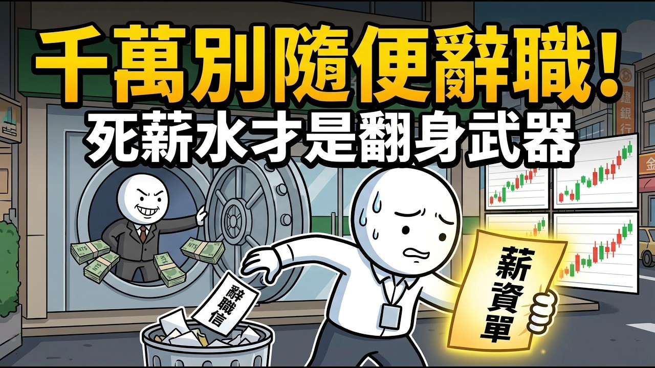 裸辭創業是財務自殺？富人絕不外傳的秘密：用「死薪水」從銀行搬出千萬資產！