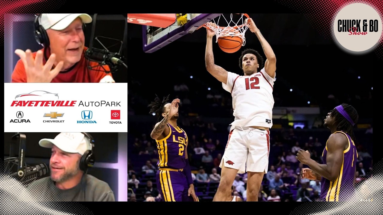 Recapping Arkansas Basketball's BLOWOUT Win Over LSU | Chuck & Bo Show 2/11/26