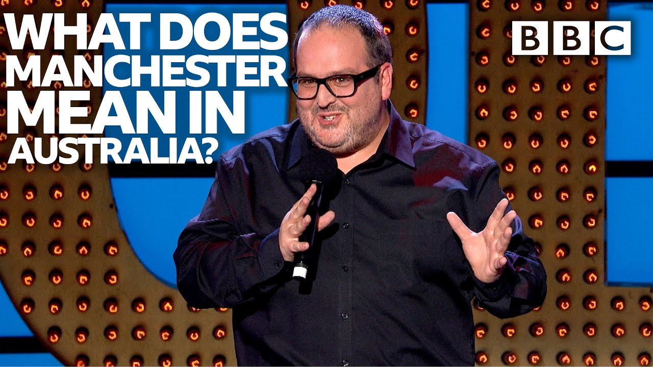 The bizarre relationship between Australia and Manchester | Live At The Apollo - BBC