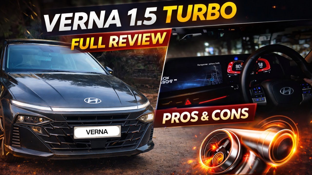 Hyundai Verna 1.5 Turbo Review 🔥 Power, Mileage, Pros & Cons | Is It Worth Buying? 🚗