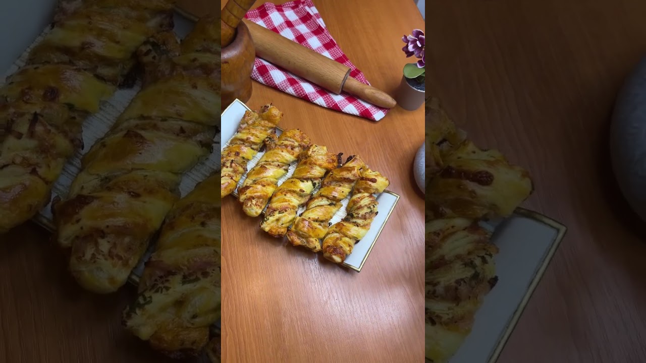 Sărățele aperitiv. Ușor de făcut și foarte gustoase🔝 