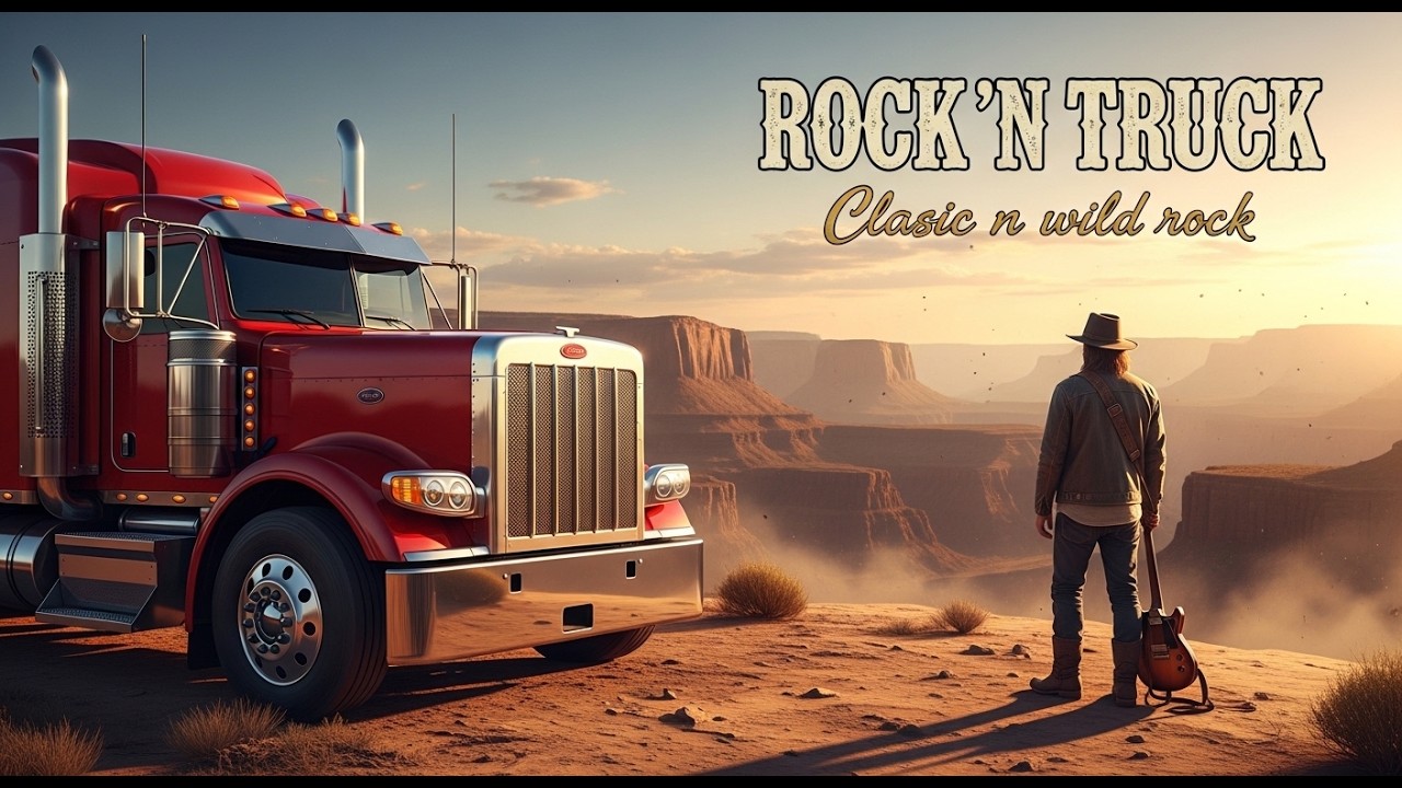 Rock N Truck – American Road Rebels | Country Rock Driving Music #HighwayRock #TruckMusic