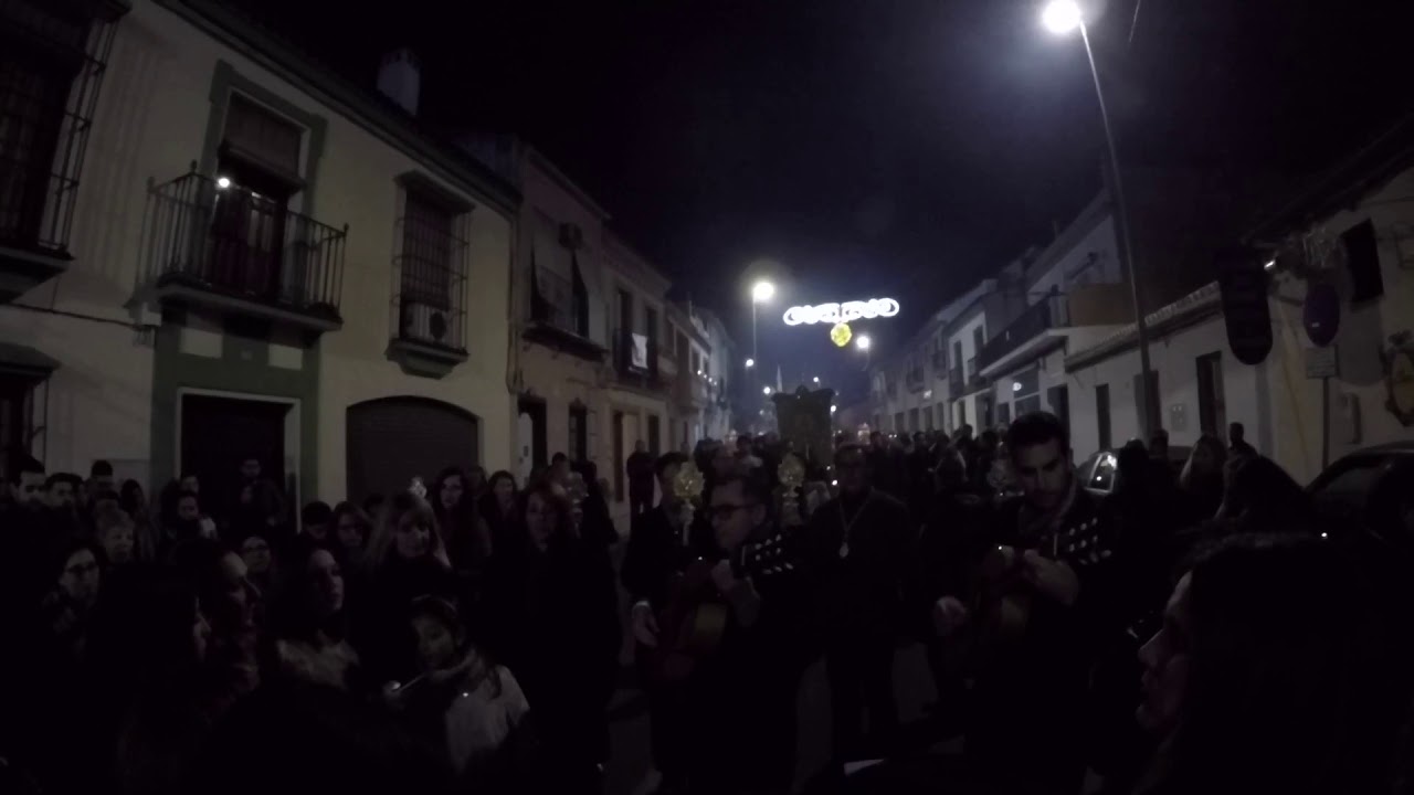 Rosario de gala de la Inmaculada Concepción. 2017. Castilleja