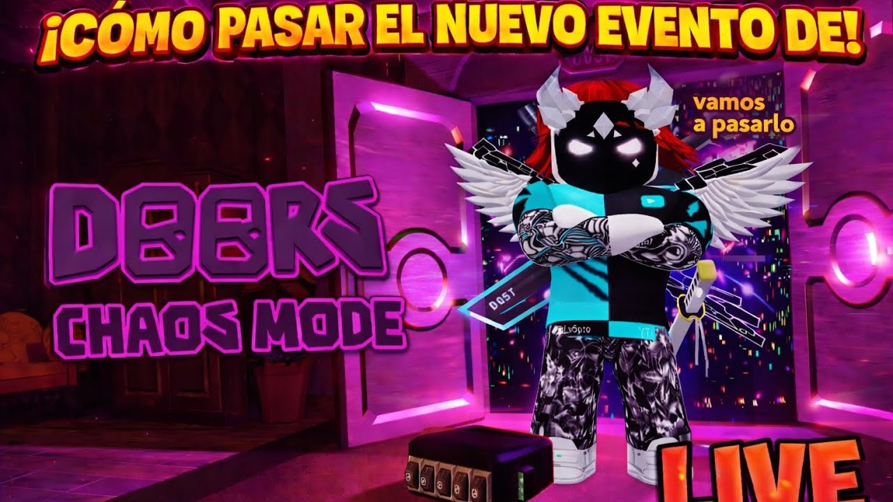 ¡EL NUEVO EVENTO DE DOORS ES UNA LOCURA!  (CHAOS Mode Roblox)