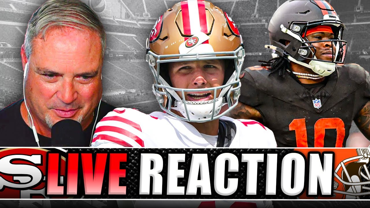 REACTION: 49ers - Browns LIVE Postgame Show with Larry Krueger