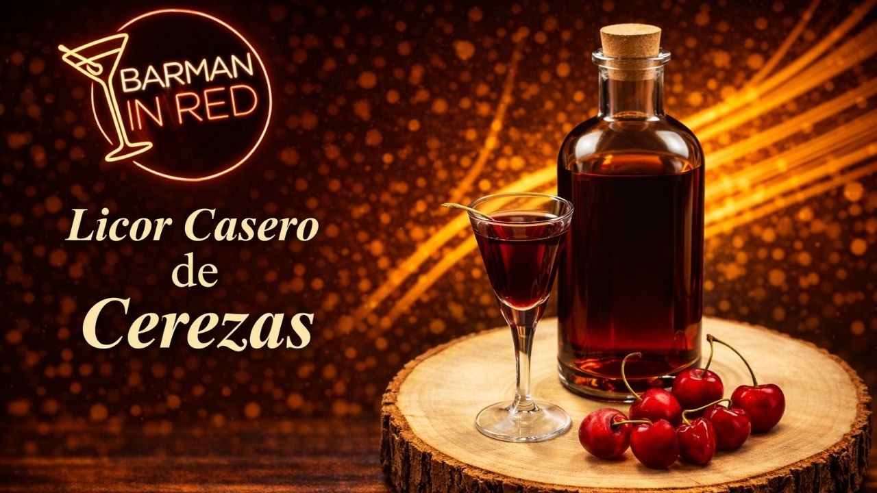 LICOR CASERO DE CEREZA - RECETA 2 🍒