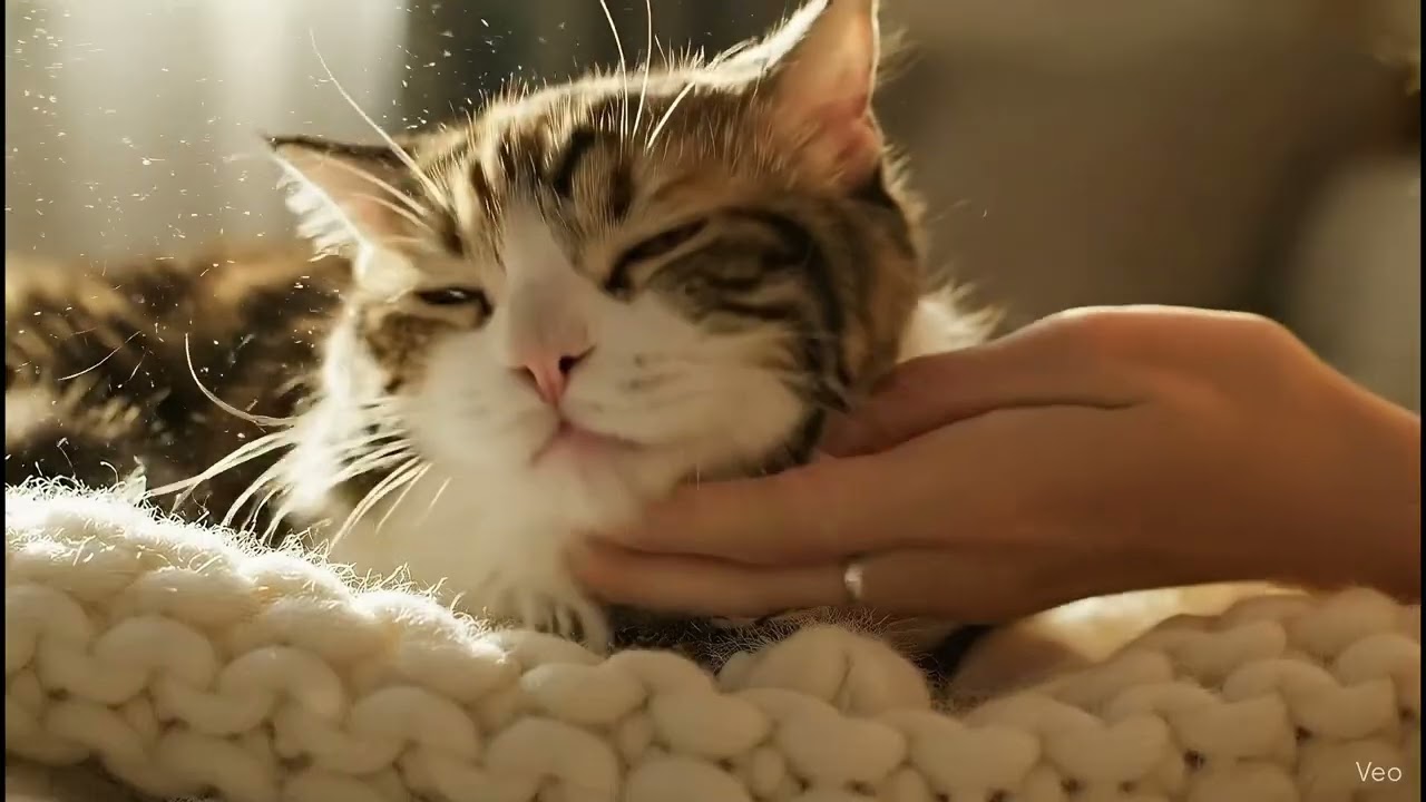 Deep Sleep Cat Purring  Relaxing ASMR