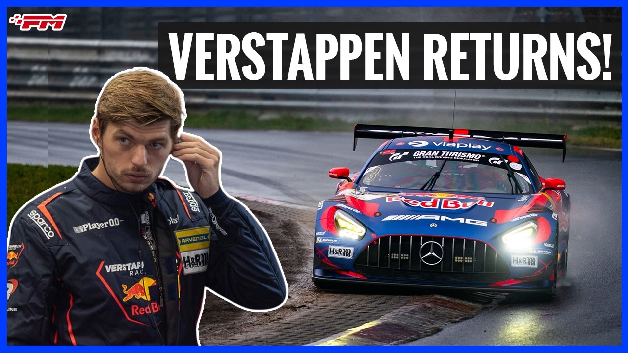 Возвращение Макса Ферстаппена в гонки на Нюрбургринге за рулем Mercedes-AMG GT3 | Анонс NLS 2