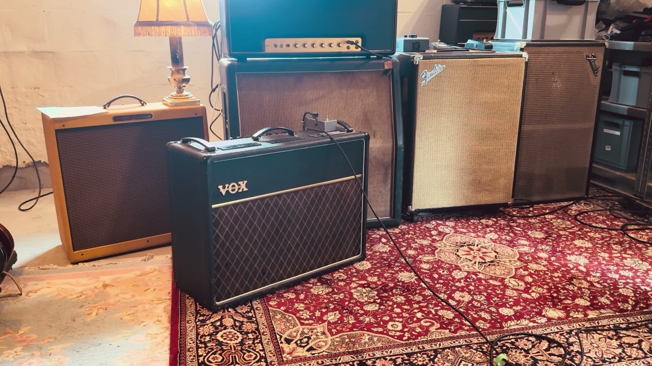 Vintage Vox AC30 and Treble Booster