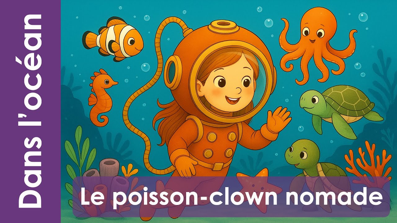 Le Poisson-Clown nomade | Poème pour les petits – Maupyriel