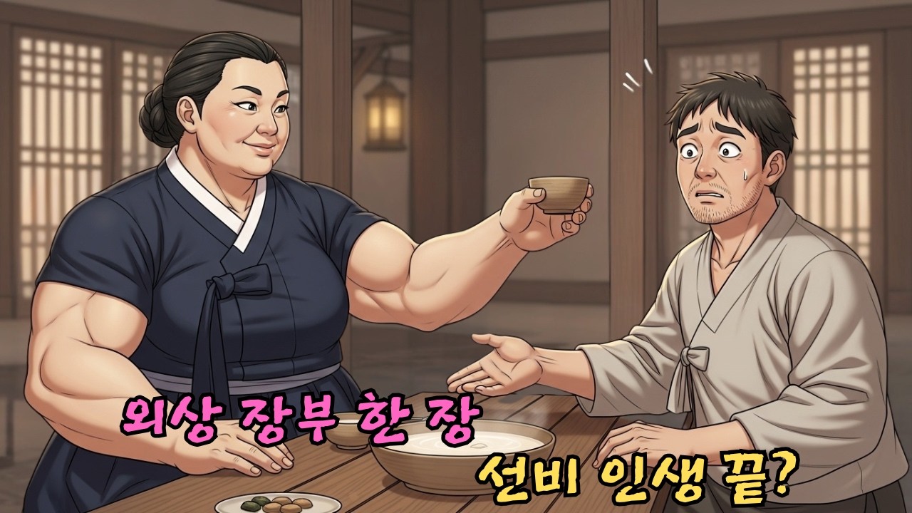 주점 외상값 못 갚은 선비, 뚱녀와 결혼하라는 협박 | 야담·민담·전설·옛날이야기·오디오북