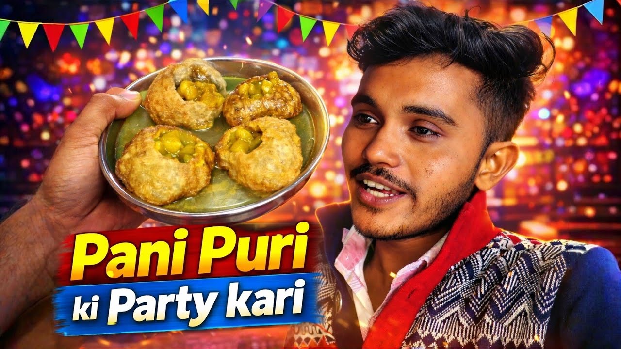 Pani Puri Ki Party Kari 😋 | Full Masti Vlog