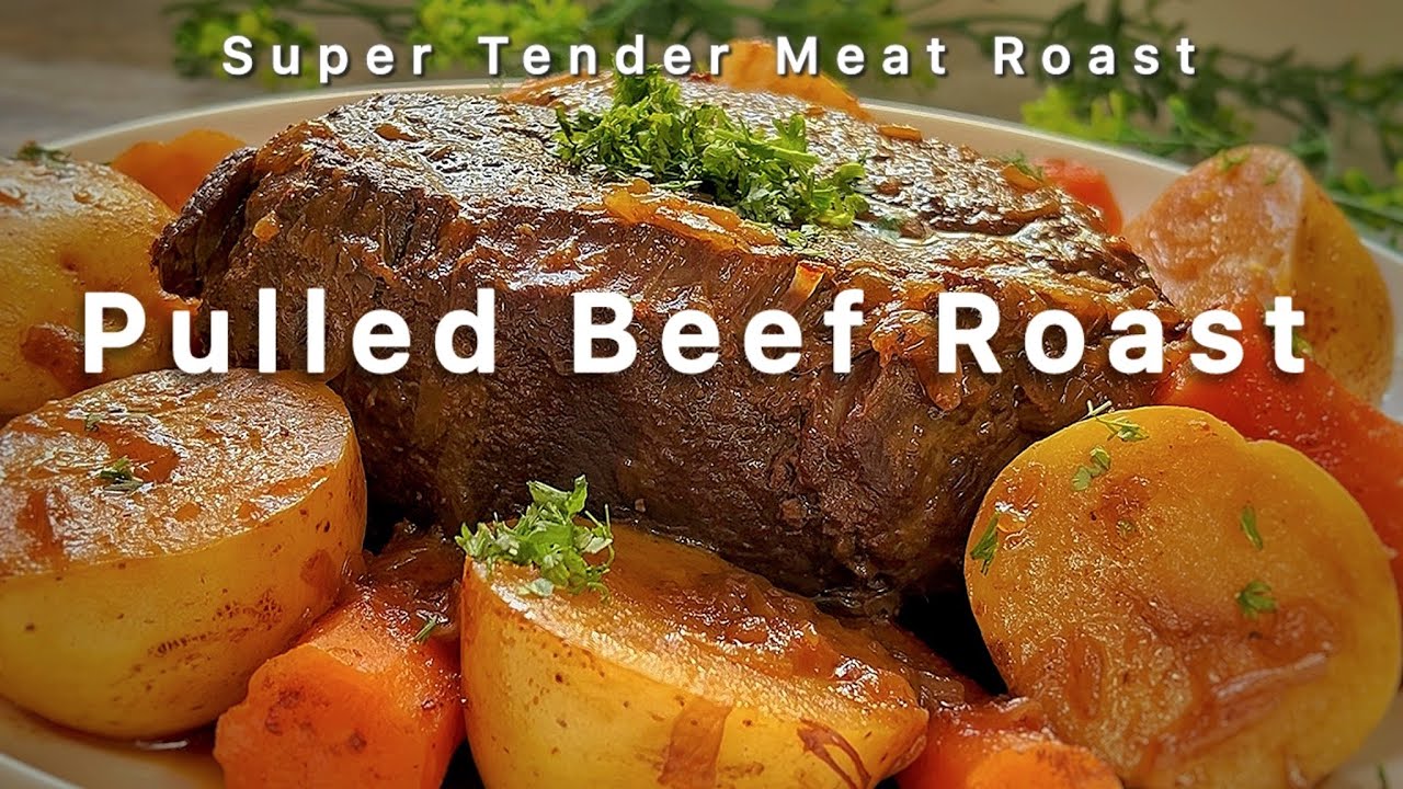 Super Tender Pulled Beef Roast | Melt-in-the-Mouth Pot Roast