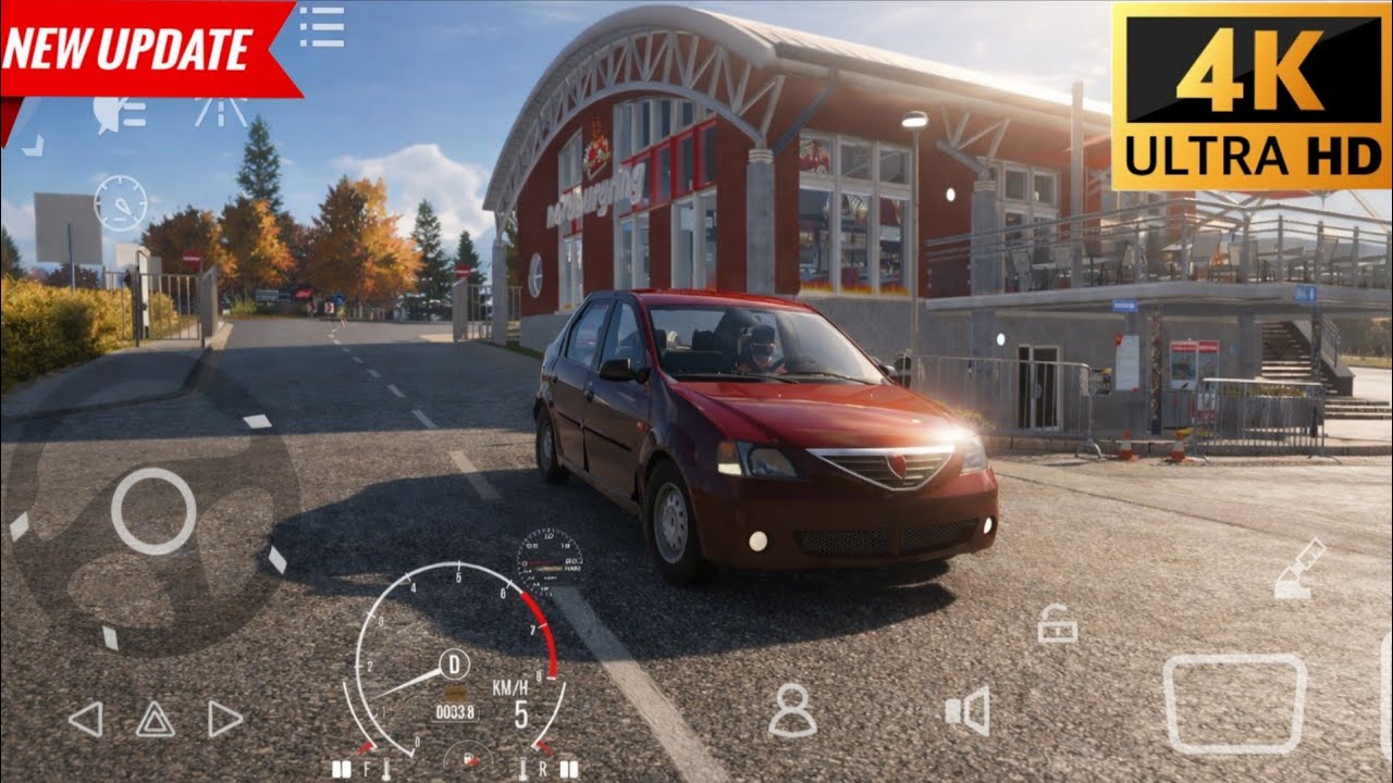 New Update ! Car Parking Multiplayer 2 - Dacia Logan Car New Racing Map Gameplay #cpm2 #gameplay 
