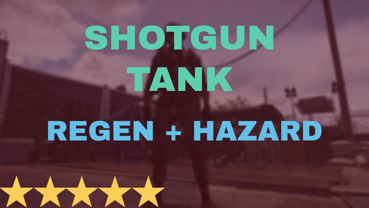 Shotgun Survivor Tank Build | Regen + Hazard + Damage | The Division 2 TU11.1