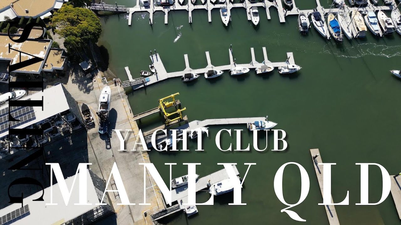Manly Yacht Club QLD Fly Over