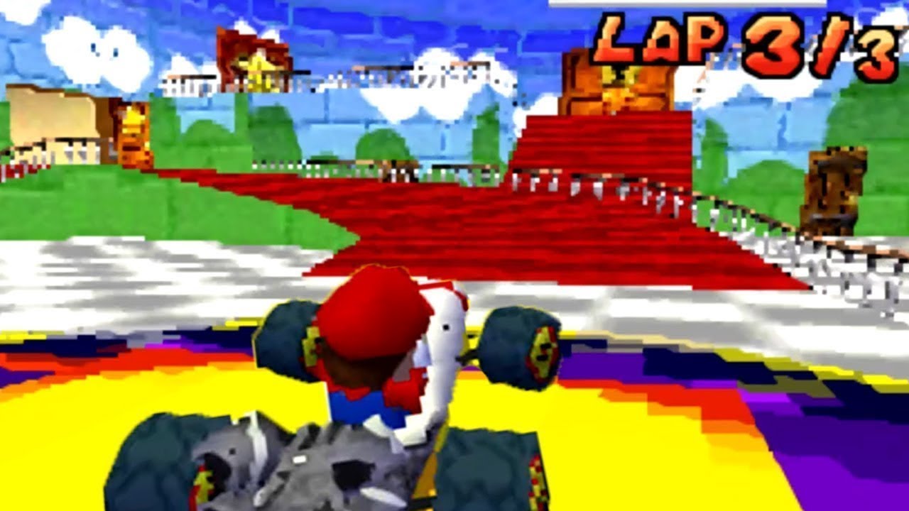 Mario Kart DS Deluxe - Mario 64 Custom Track (Mod)
