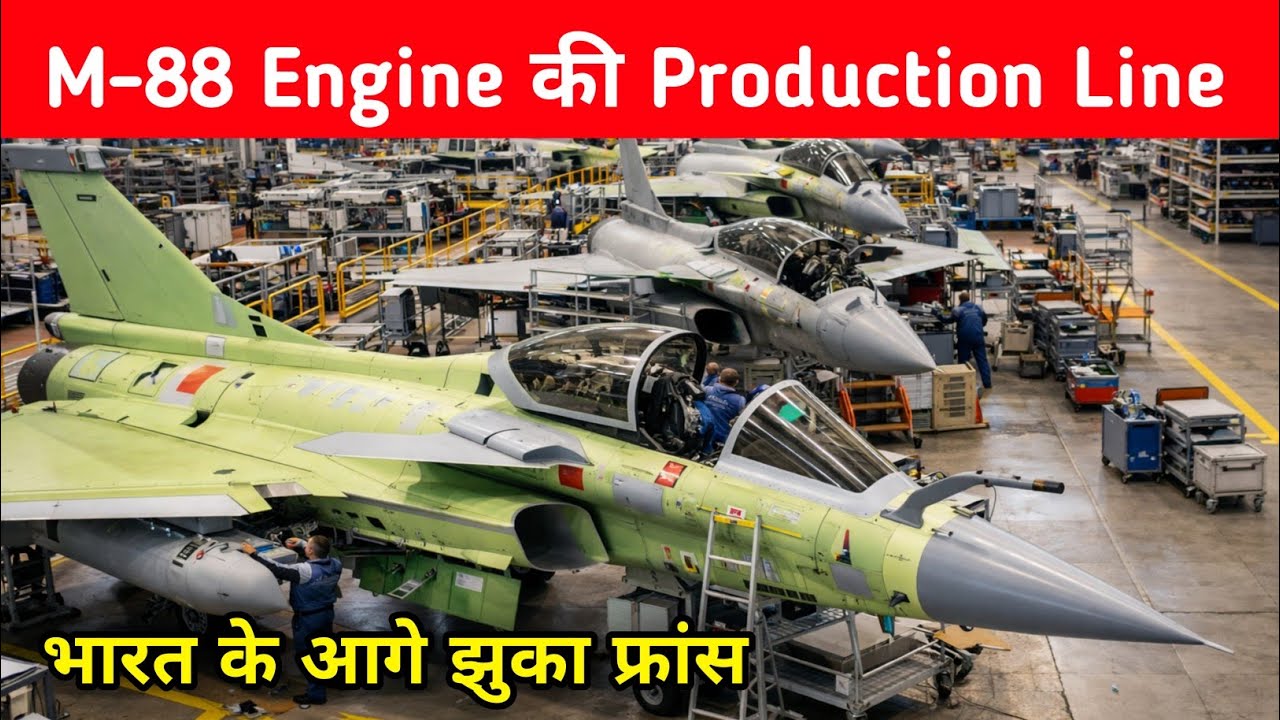 ब्रेकिंग- M-88 Engine की manufacturing पर मुहर - M88 engine assembly line in India 