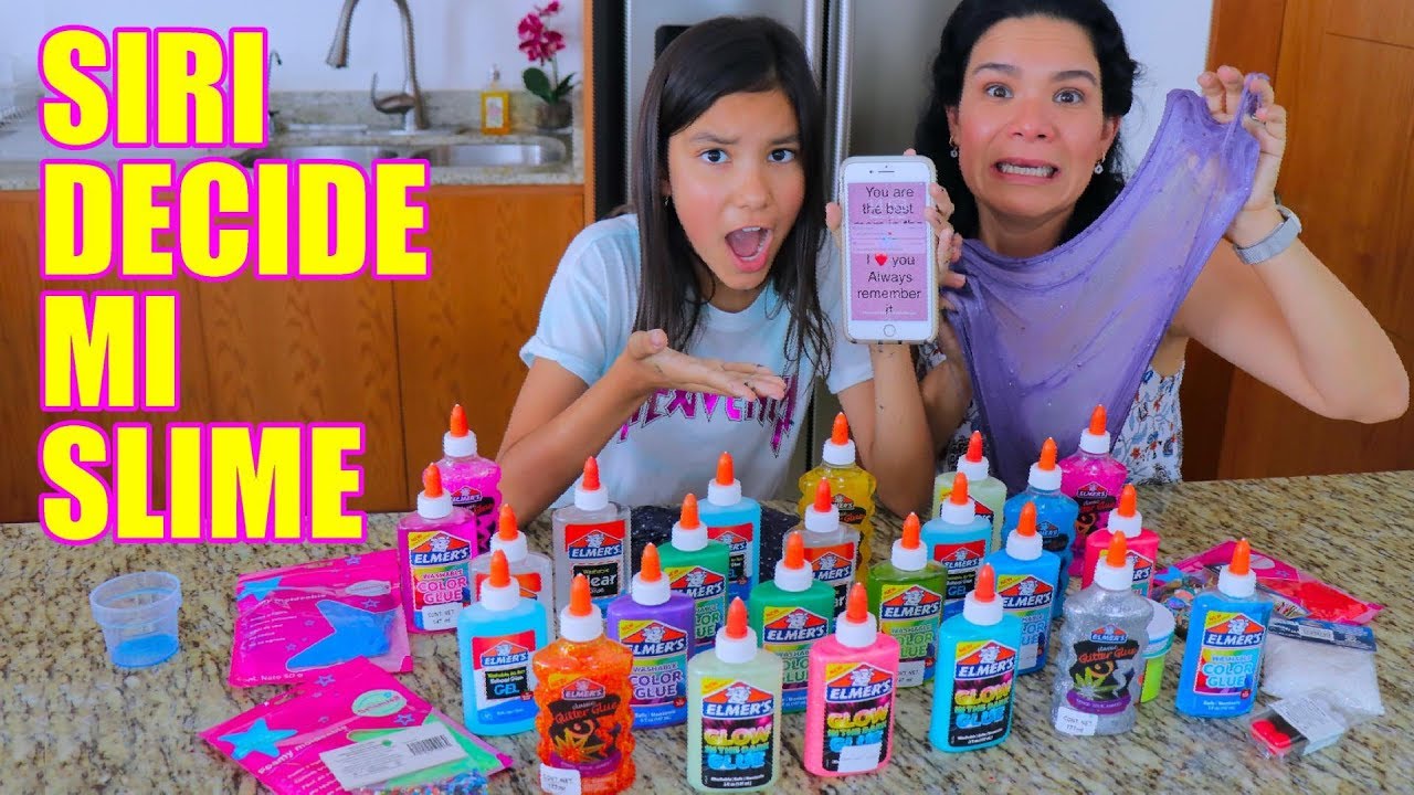 SIRI DECIDE MI SLIME | AnaNana Toys