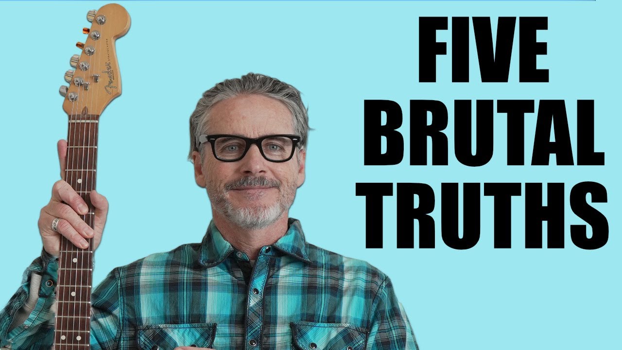 EP001 – 5 Brutal Truths About Learning Guitar