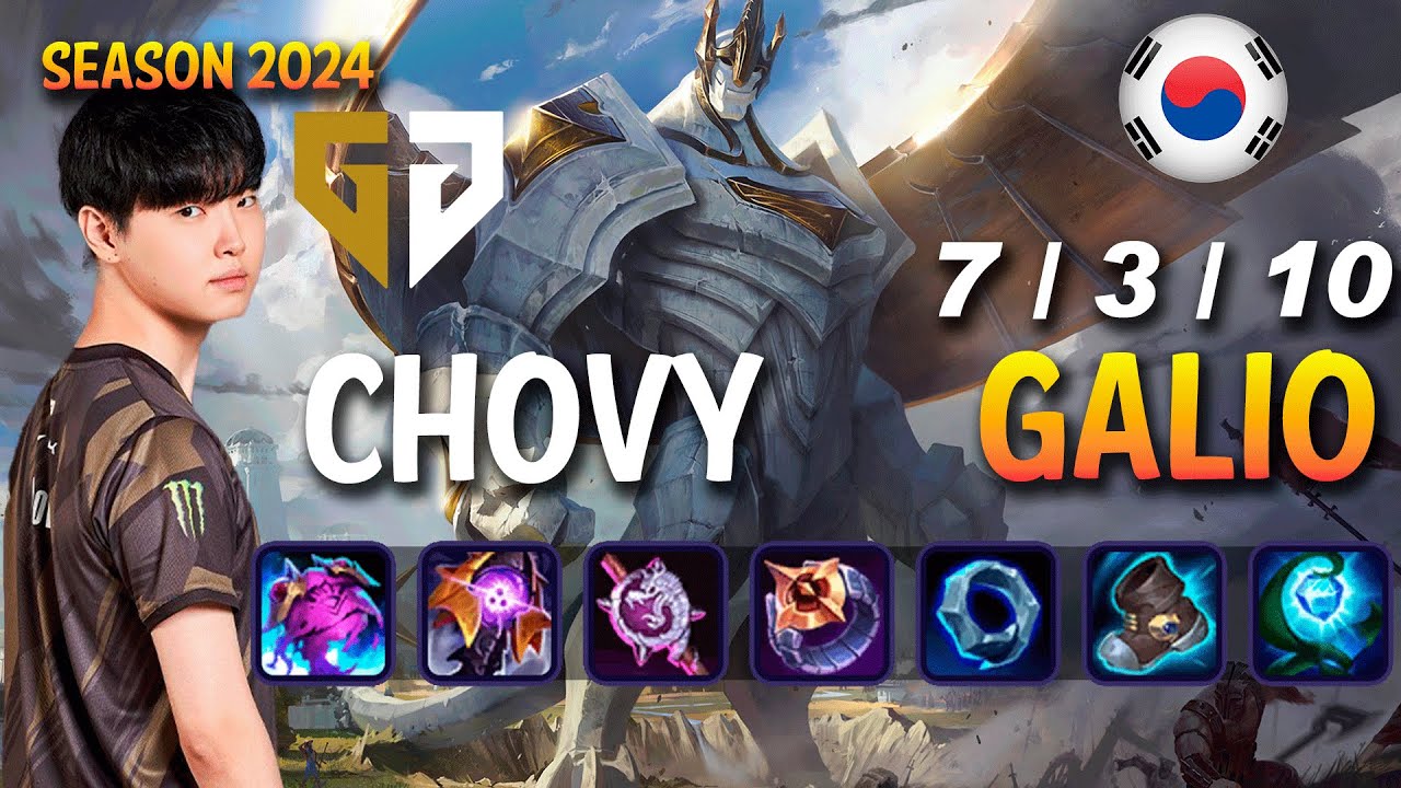 GEN Chovy GALIO vs SYLAS Mid - Patch 14.23 KR Ranked | lolrec