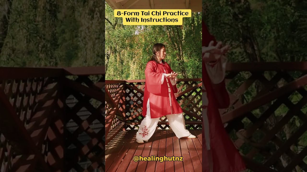 8-Form Tai Chi For Beginners | Tai Chi At Home | Tai Chi Daily | Step by Step Tai Chi | Easy Tai Chi