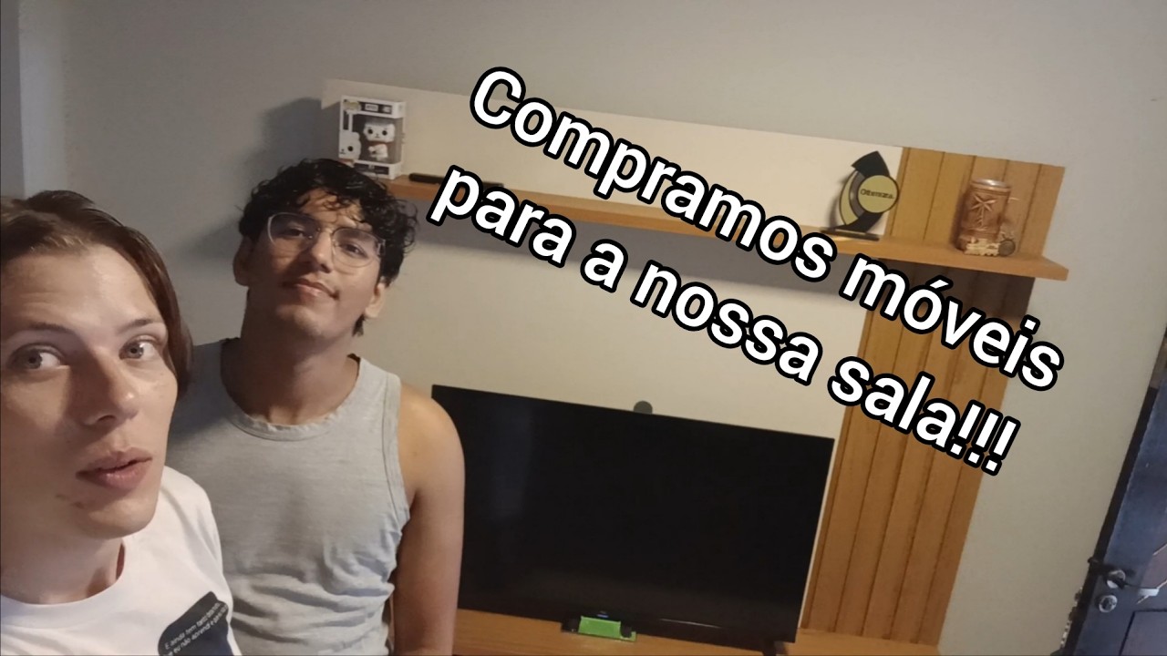 Daily vlog e Unboxing dos novos móveis da Sala