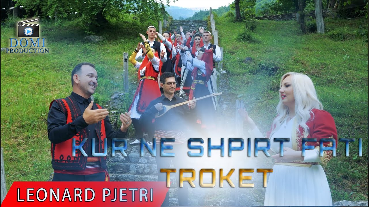 Leonard Pjetri & Selvete Bajrami - Kur në shpirt fati troket (Official Video 4K)