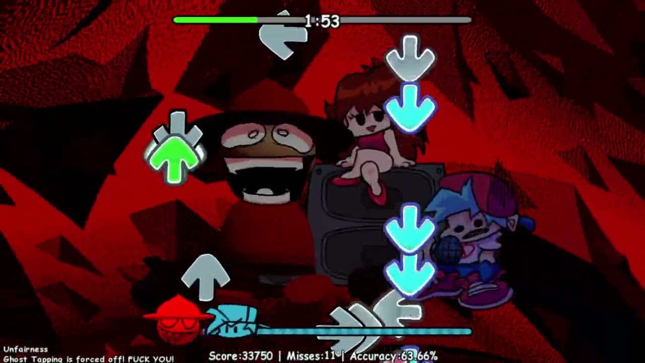 FNF Vs Dave and Bambi V3.0 Unfairness Gameplay