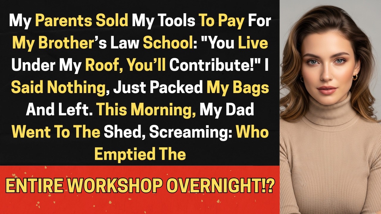 My Parents Sold My Tools To Pay For My Brother’s Law School You Live Under... Echoes of Reddit