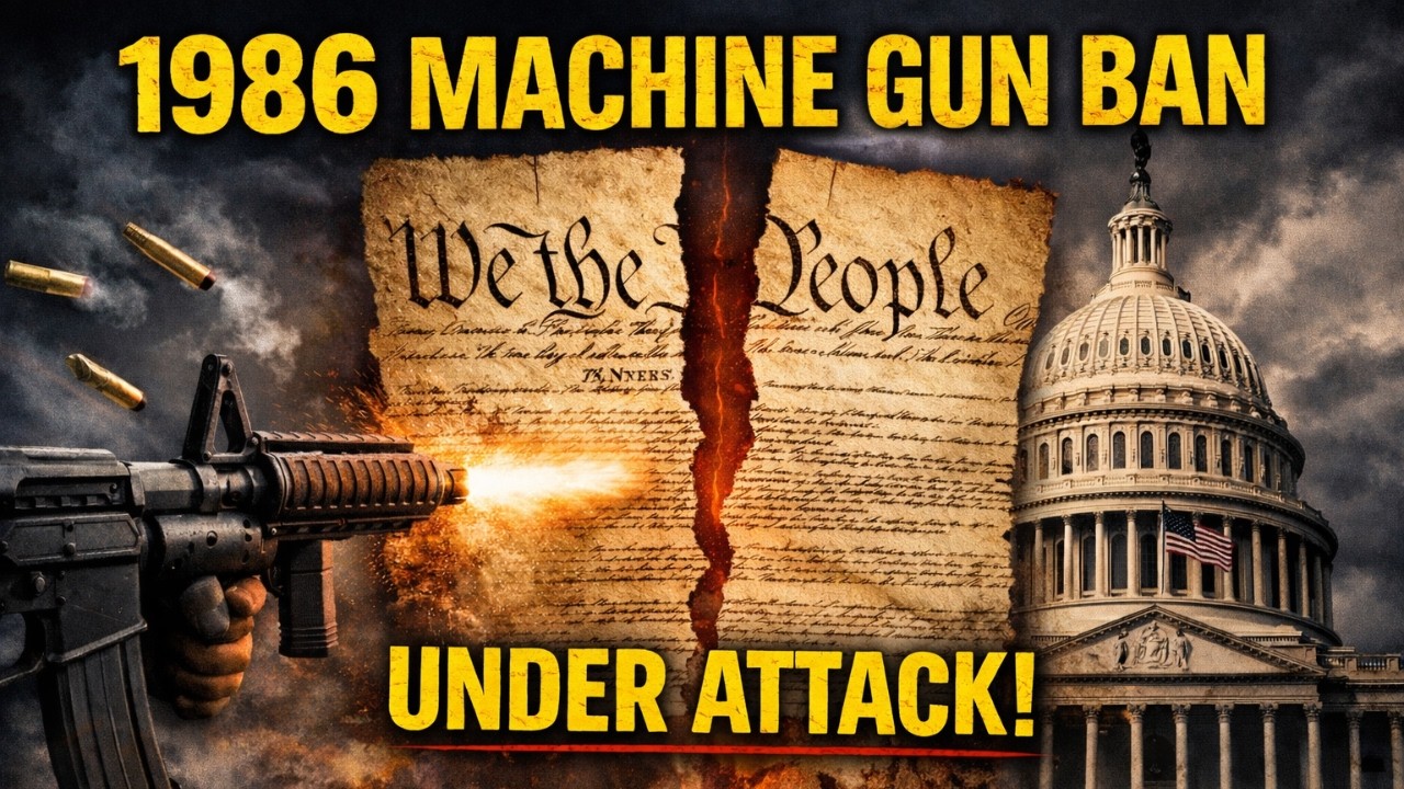 The 1986 Machine Gun Ban Is Finally Being Challenged