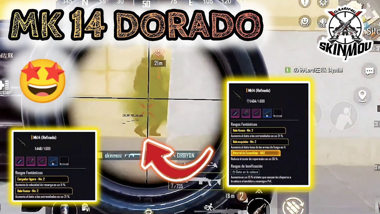 TRIO DE MK14 DORADAS PARA DESPEDIR EL CHAPTER 🤩 METRO ROYALE PUBG CHAPTER 24