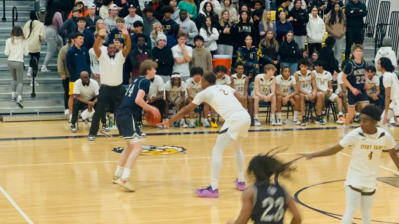 STONY POINT VARSITY SCORES HIGH VS MCNEIL HIGH BASKETBALL