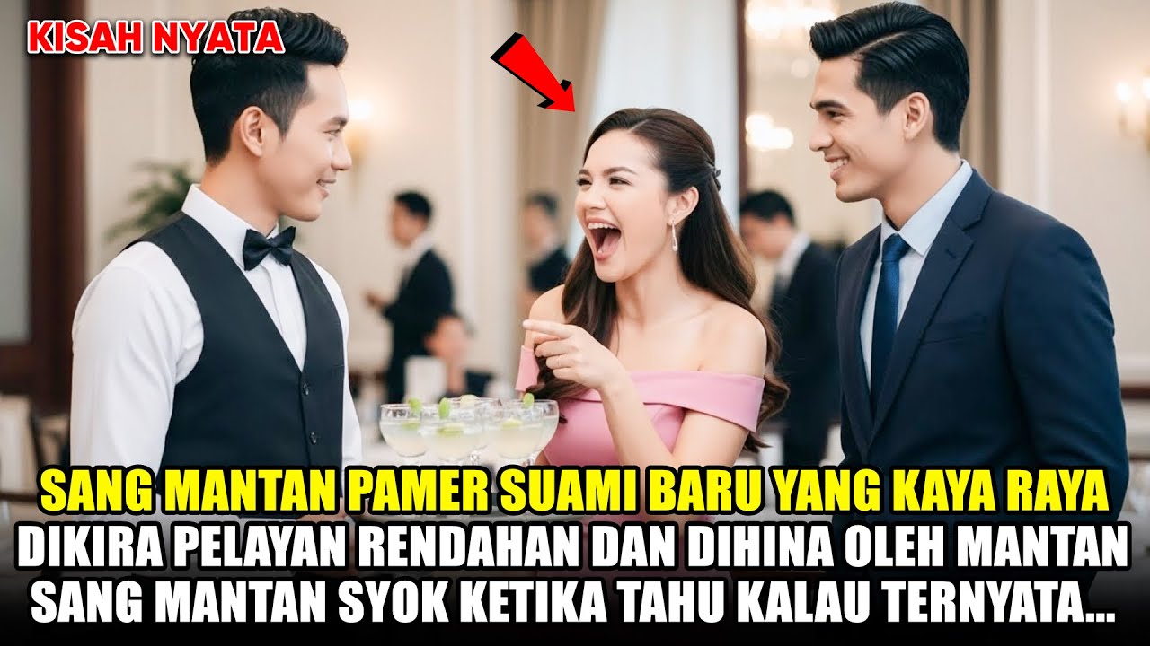 DIKIRA PELAYAN RENDAHAN DAN DIHINA OLEH MANTAN YANG PAMER SUAMI BARU YANG KAYA RAYA - NAMUN TERNYATA
