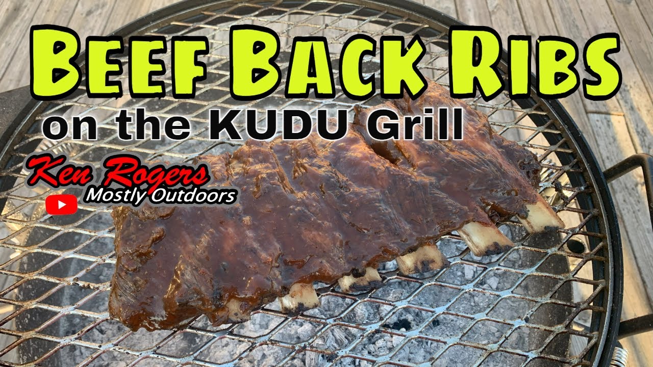 BEEF BACK RIBS on the KUDU Grill