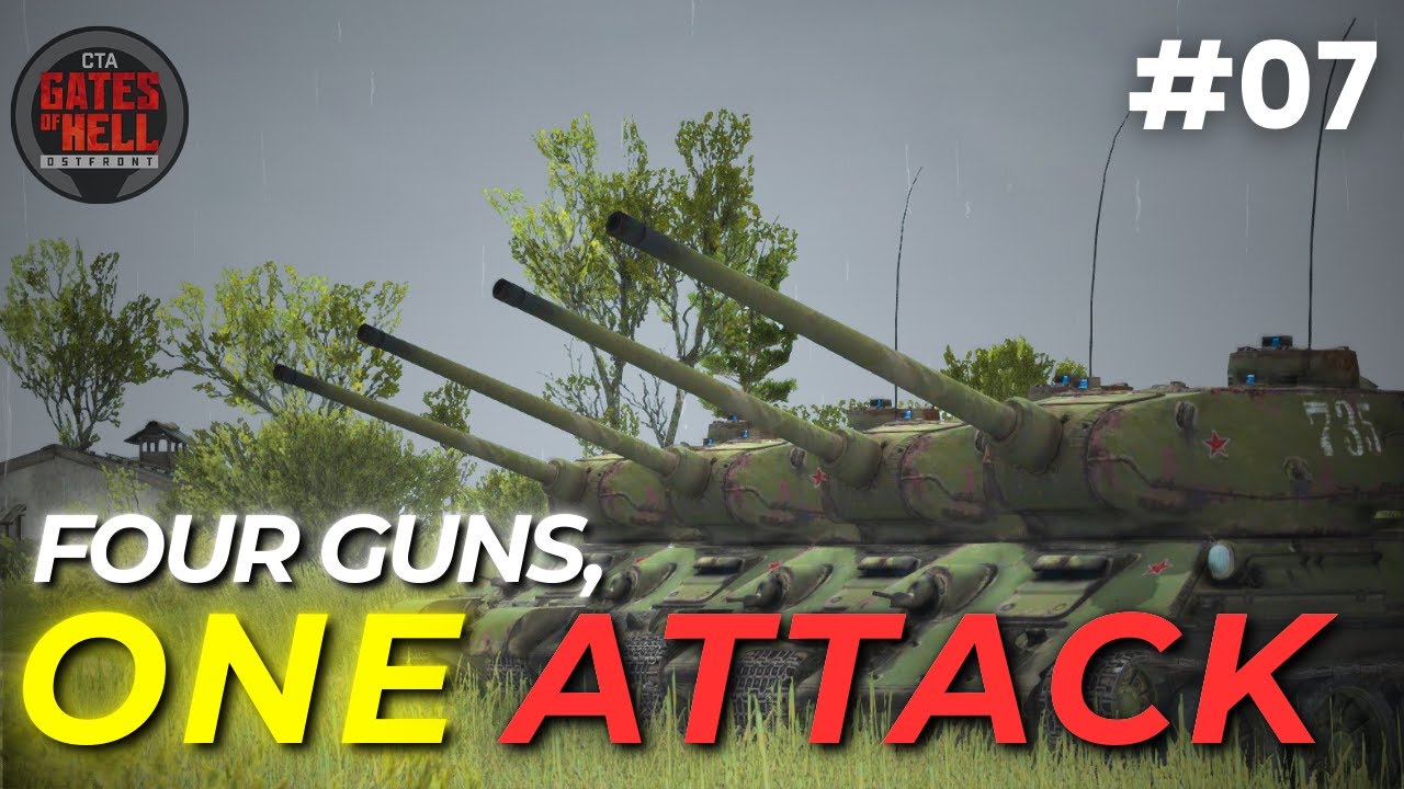 Four Guns, One Attack | Call to Arms: Gates of Hell | USSR Conquest | Part 7