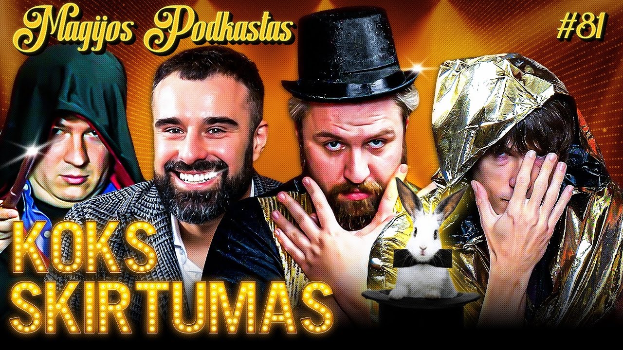 Klajumas buvo Holivude ir magijos &scaron;ou : KOKS SKIRTUMAS 81