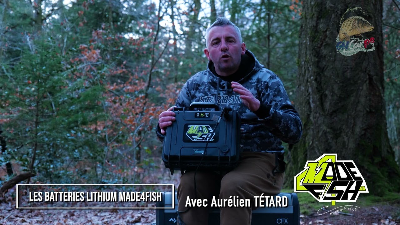 La BATTERIE lithium par EXCELLENCE // made4fish