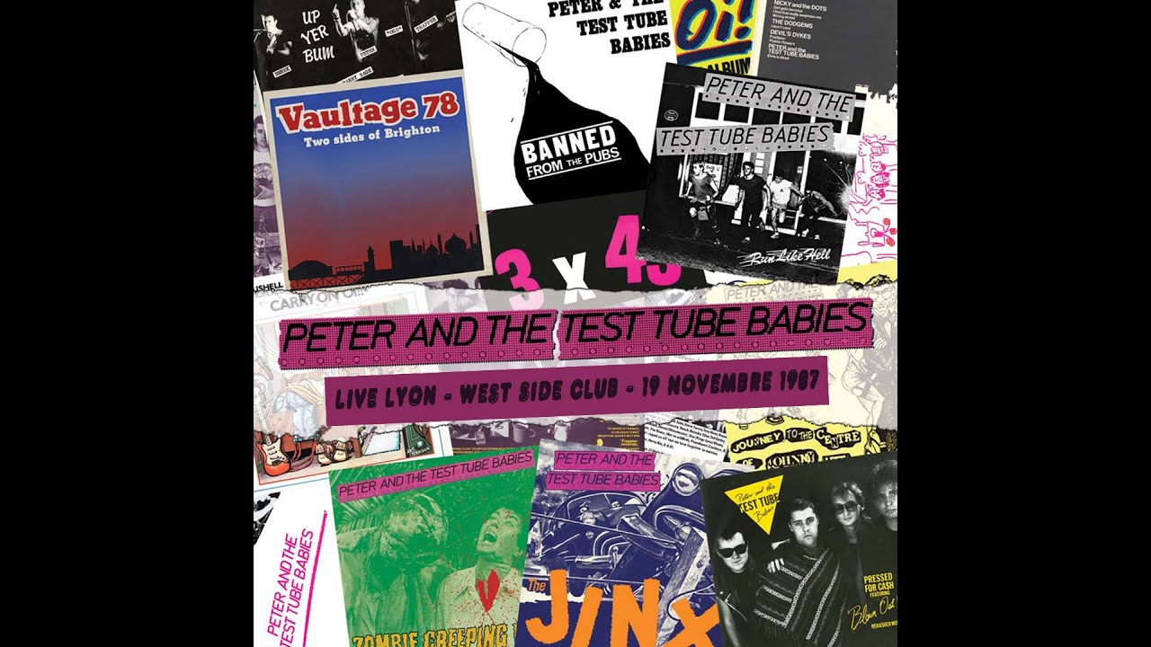 PETER & The TEST TUBE BABIES Live @CCO - Lyon Villeurbanne (France) - 19 novembre 1987