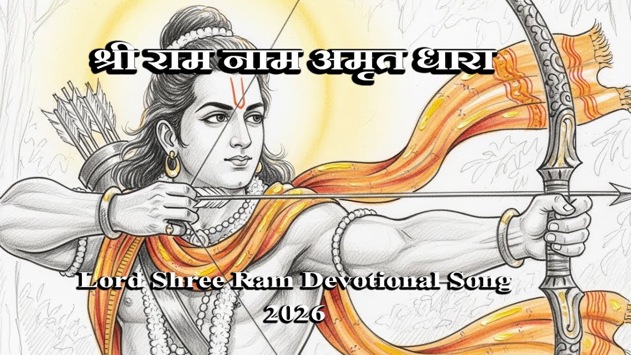 श्री राम नाम अमृत धारा 🙏 | Shree Ram Bhajan | Ram Bhakti Song | Jai Shri Ram | Ram Naam Bhajan
