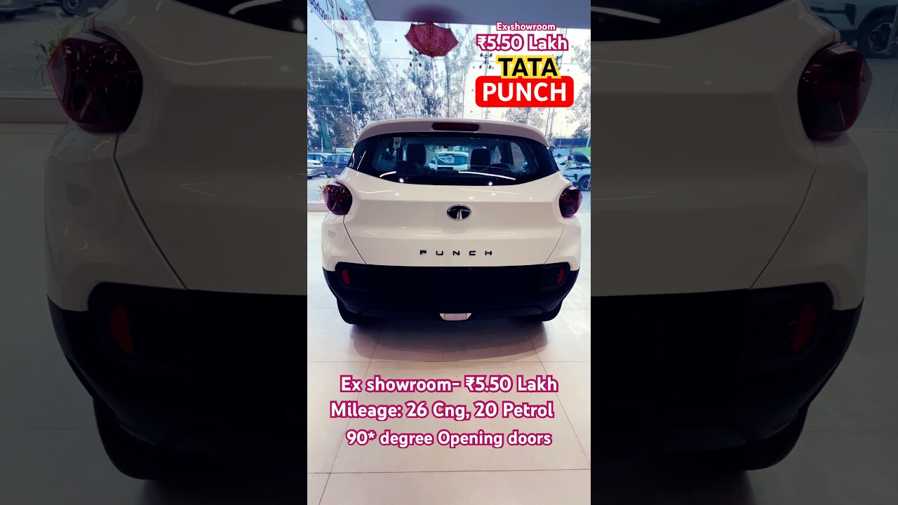 Tata Punch 2025 @ ₹ 5,50 лакхов, пробег 26 км #tatapunch #tatapunch2025