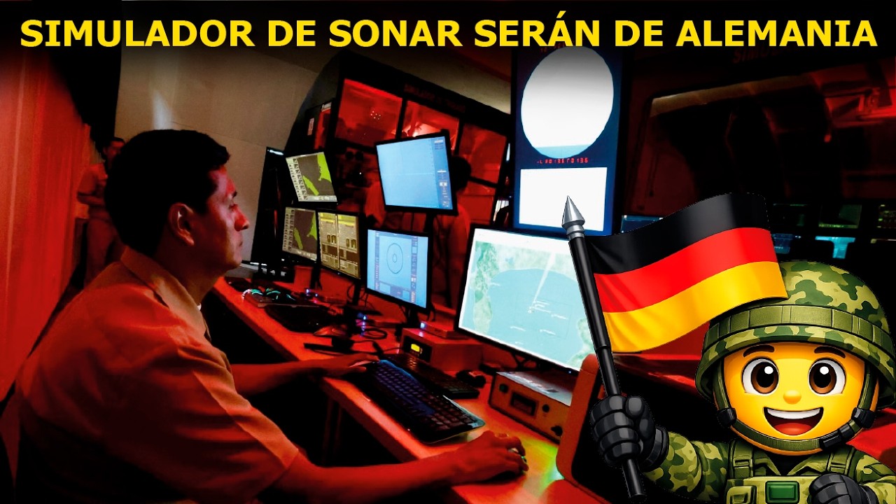 Fuerza de Submarinos optimizará su preparación táctica con moderno simulador de sonar de flanco