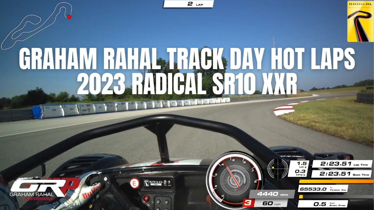Graham Rahal Track Day Hot Laps: 2023 Radical SR10 XXR⁠ 🏎 🔥