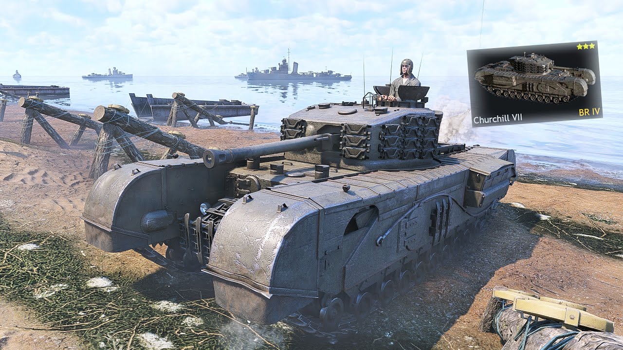 Churchill VII Gameplay in Enlisted | Update 