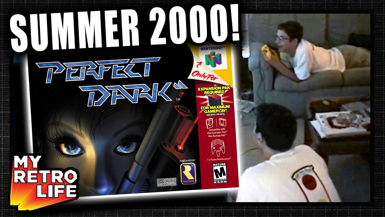У меня была Perfect Dark на N64 на старте (она была лучше, чем GoldenEye)