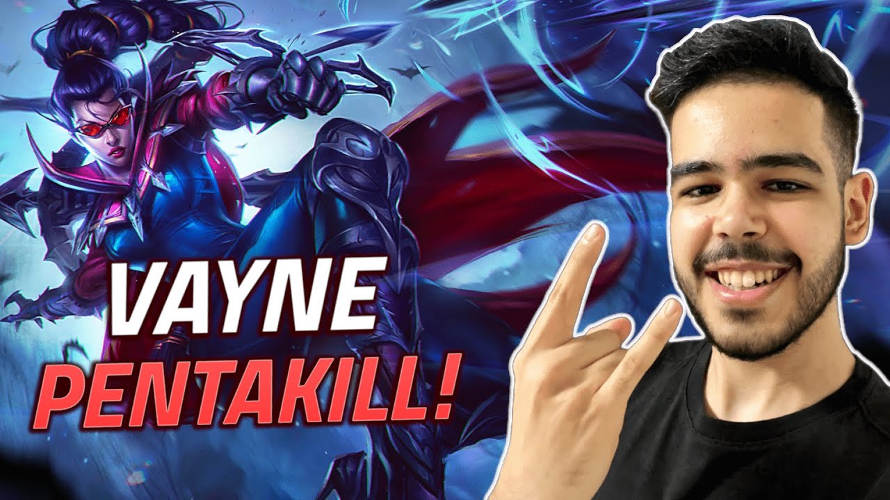 PRIMEIRO VÍDEO DO CANAL *O Início* + PENTAKILL DE VAYNE TANK (ARAM) | League of Legends