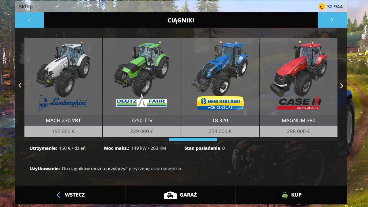 Wszystkie Maszyny i Pojazdy - Farming Simulator 15 | Sklep gry